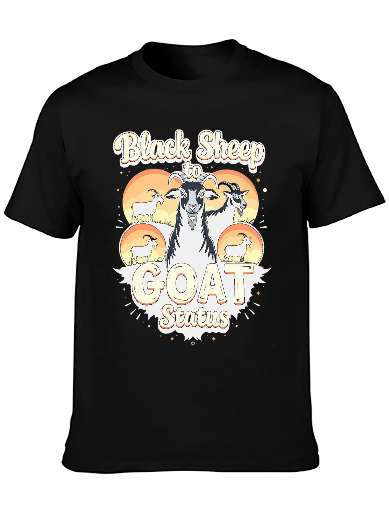Black Sheep to GOAT Status Graphic Tee