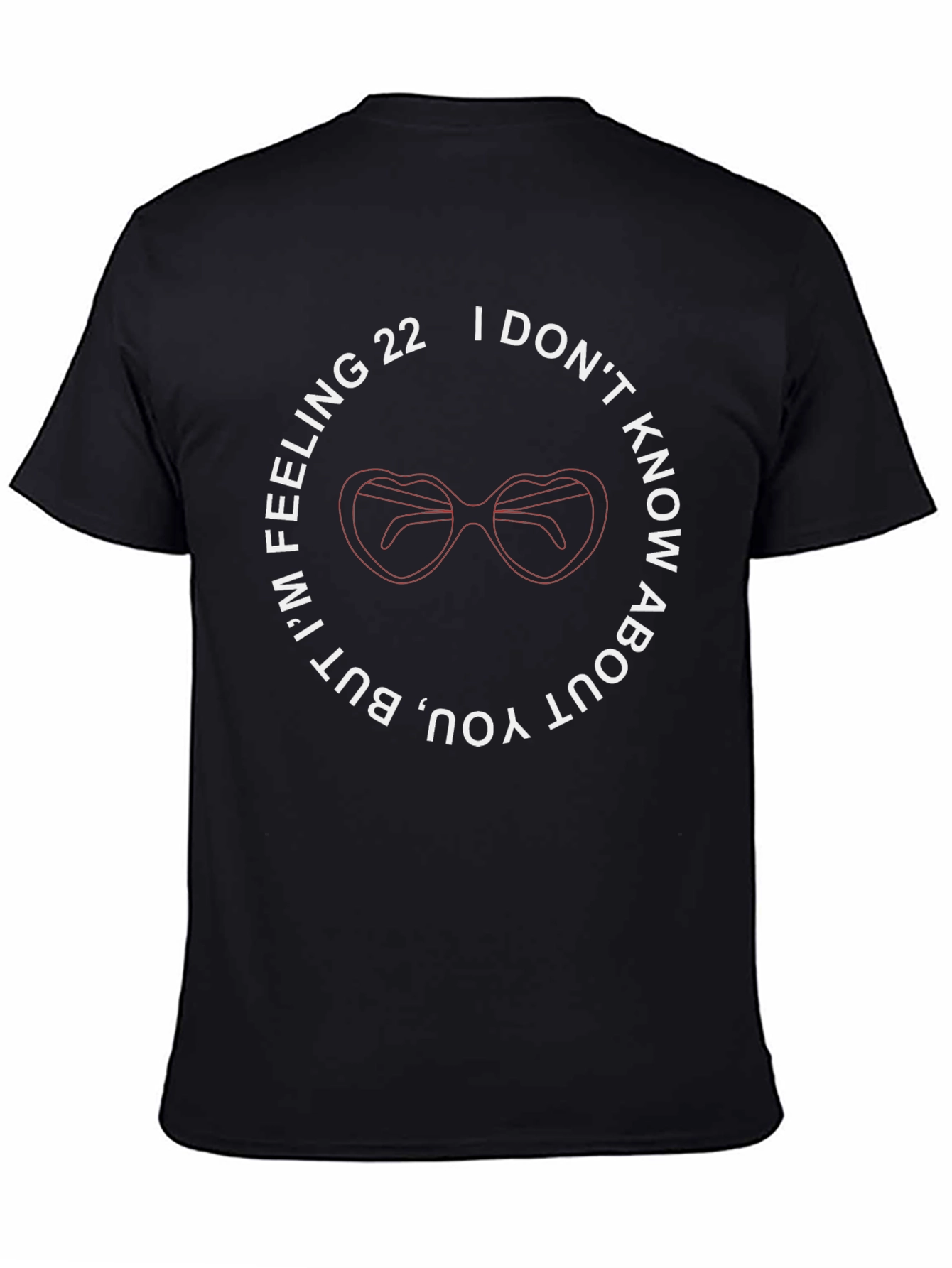 Feeling 22 Tee - Trendy Graphic Print Shirt