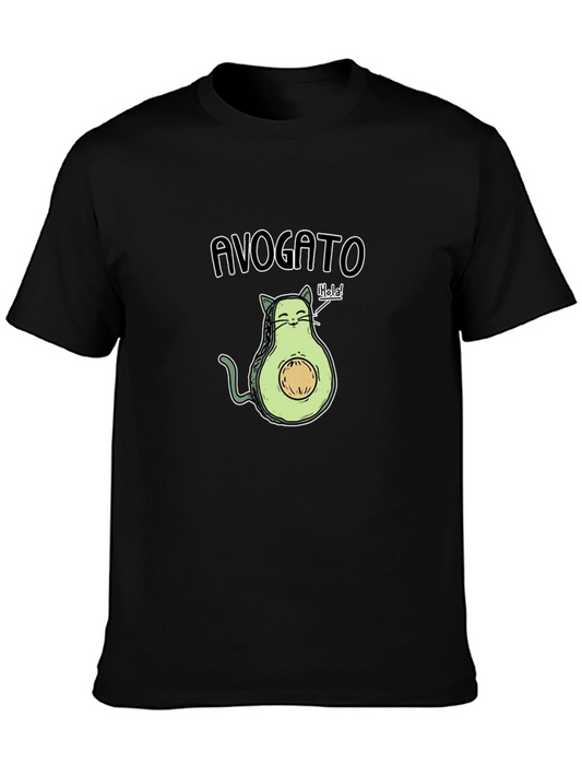Avogato T-Shirt - Funny Avocado Cat Tee