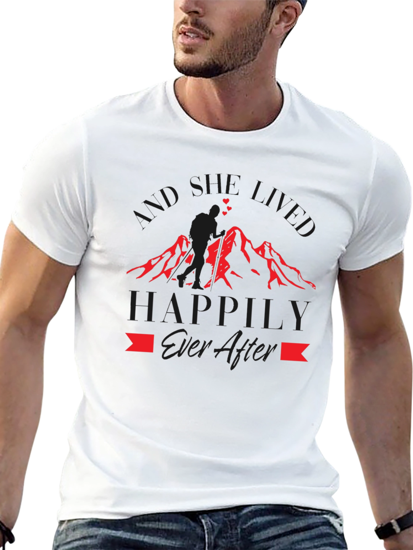 Happily Ever After Mountain Graphic Tee