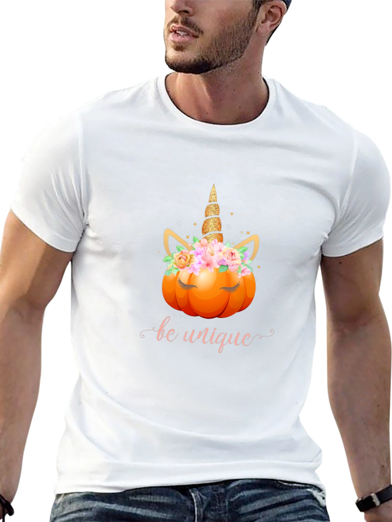 Unicorn Pumpkin T-Shirt: Be Unique