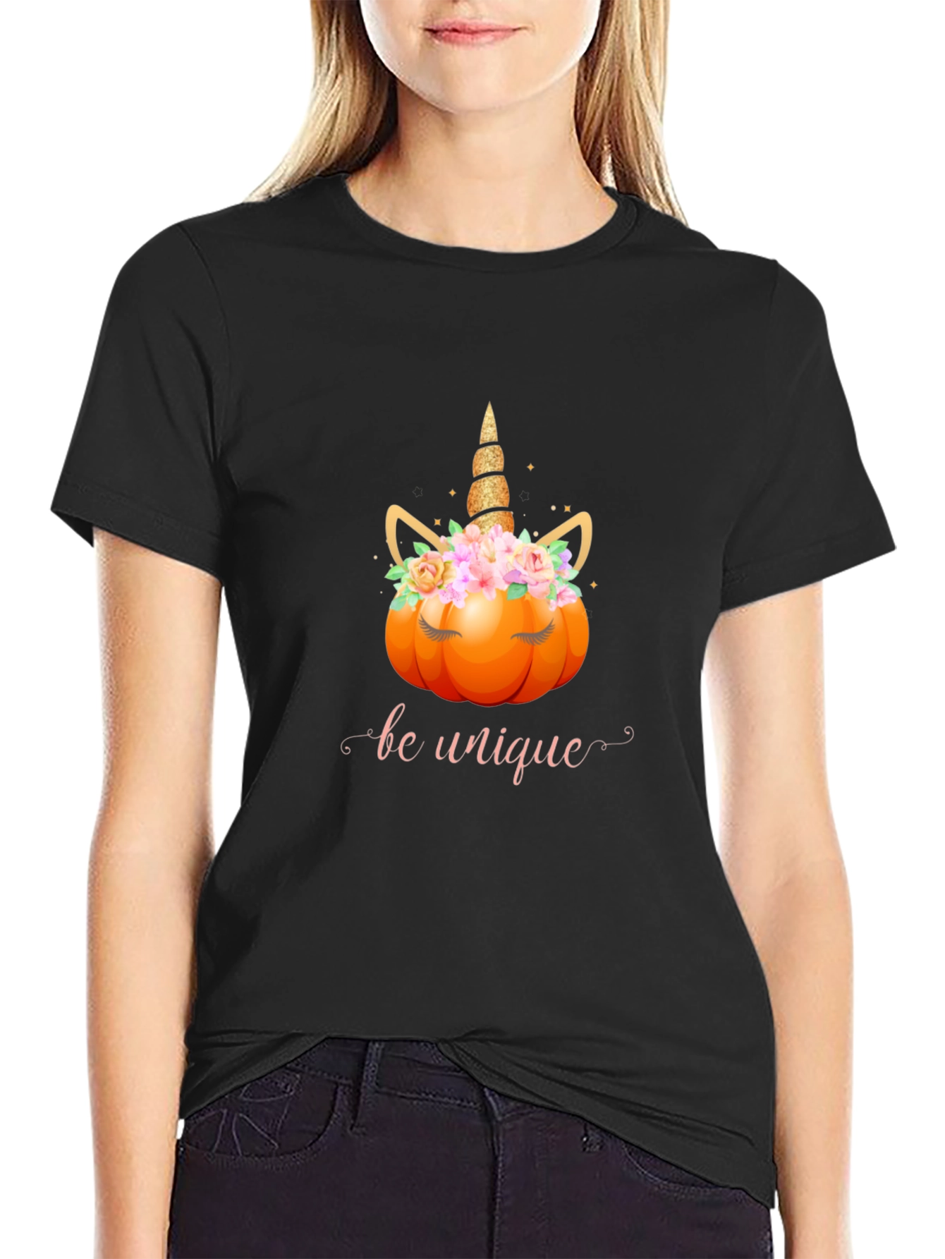 Unicorn Pumpkin T-Shirt: Be Unique