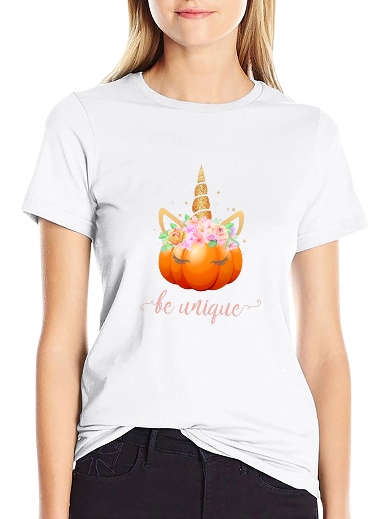 Unicorn Pumpkin T-Shirt: Be Unique
