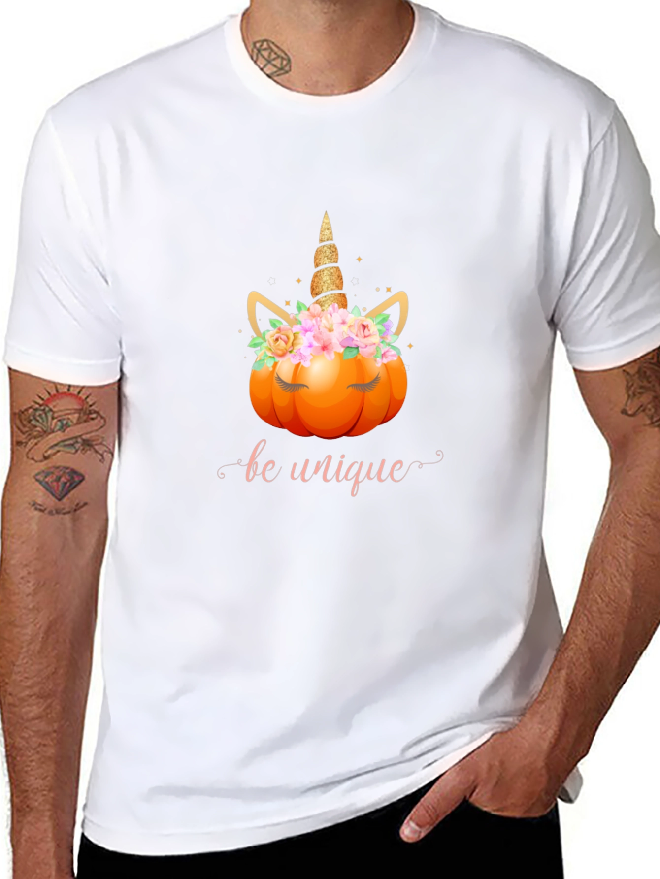 Unicorn Pumpkin T-Shirt: Be Unique