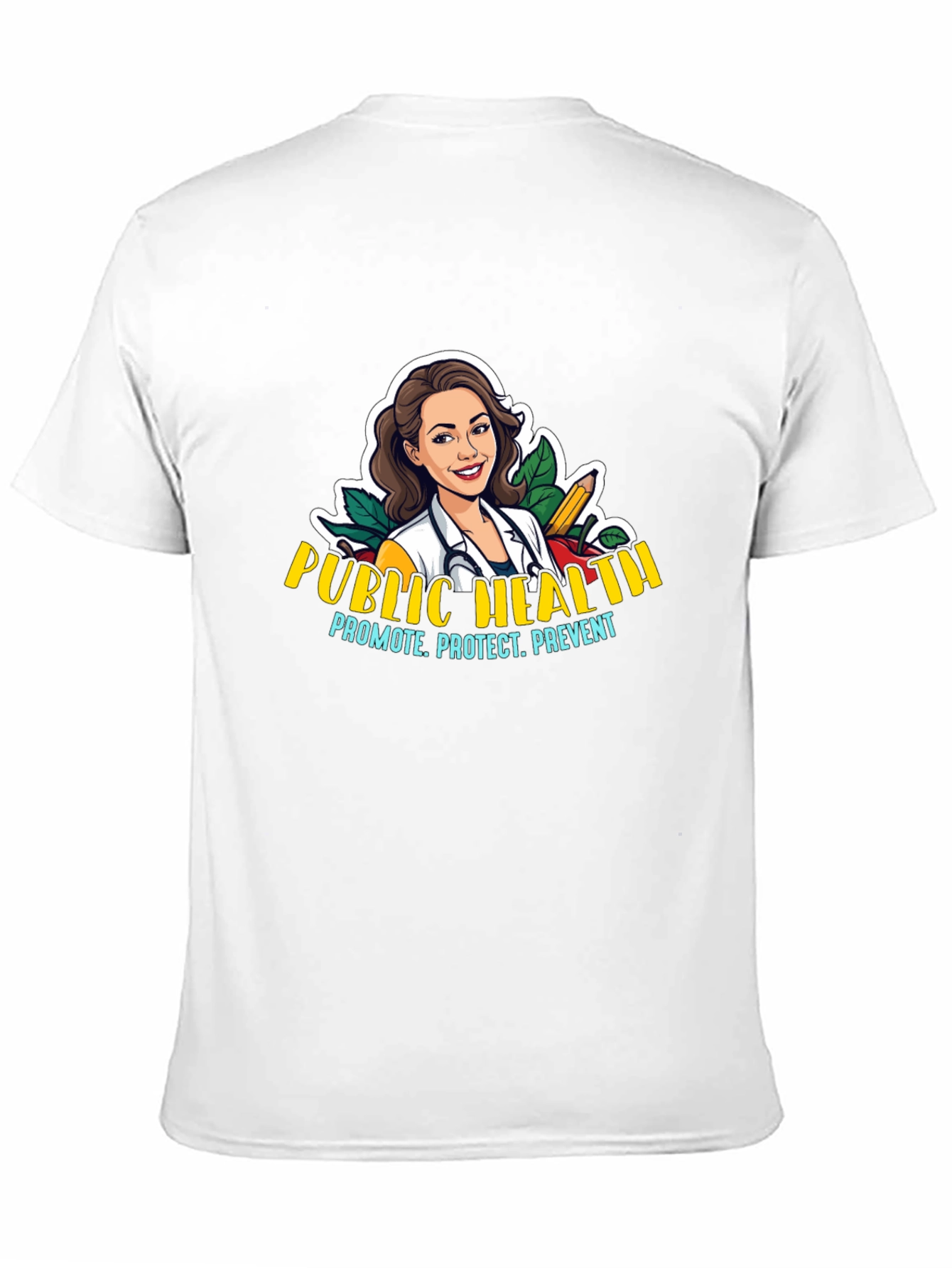 Public Health T-Shirt - Promote Protect Prevent