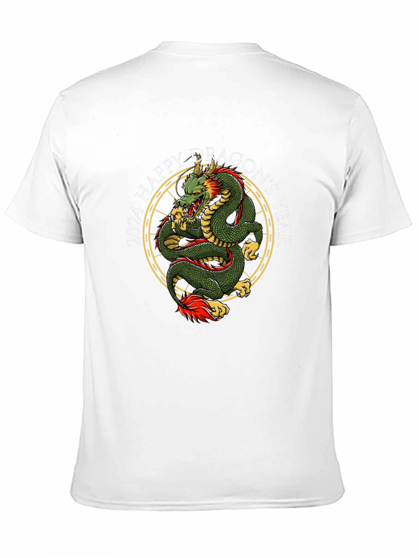 2024 Happy Dragons Year Graphic T-Shirt
