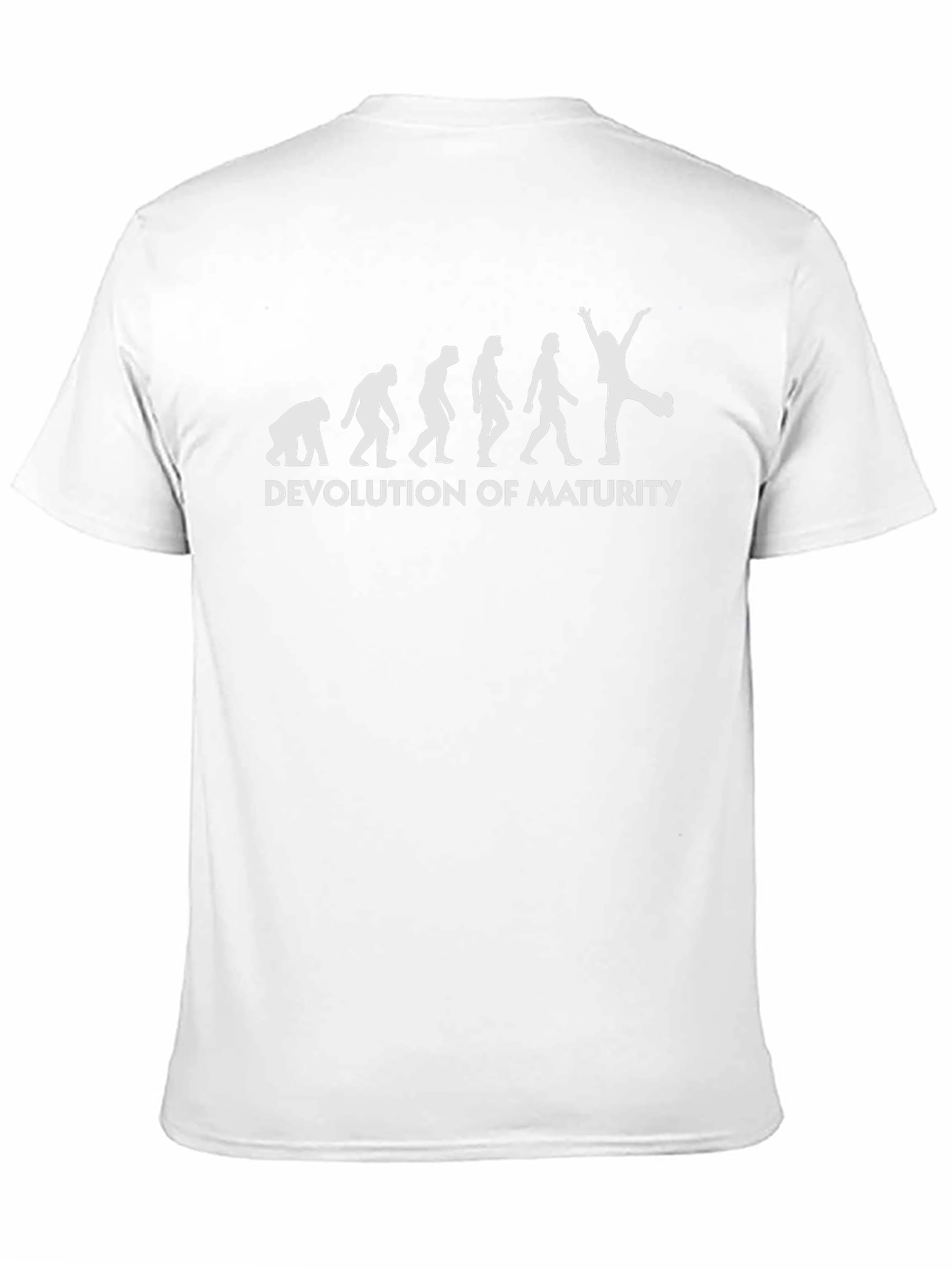 Devolution of Maturity Graphic T-Shirt