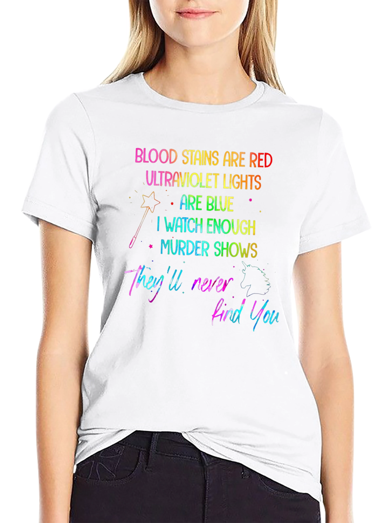 Blood Stains Are Red Murder Show T-Shirt