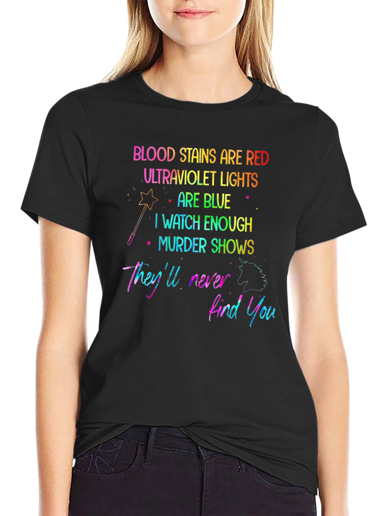 Blood Stains Are Red Murder Show T-Shirt
