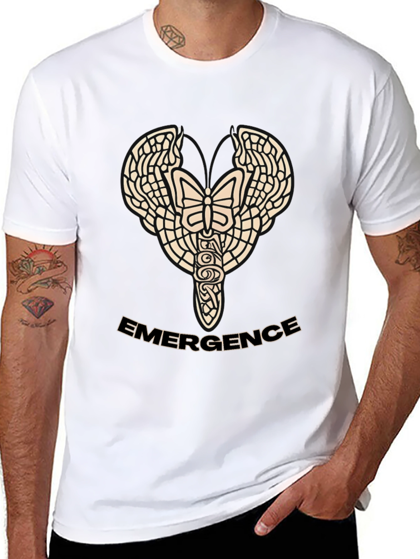 Emergence Butterfly Graphic Tee