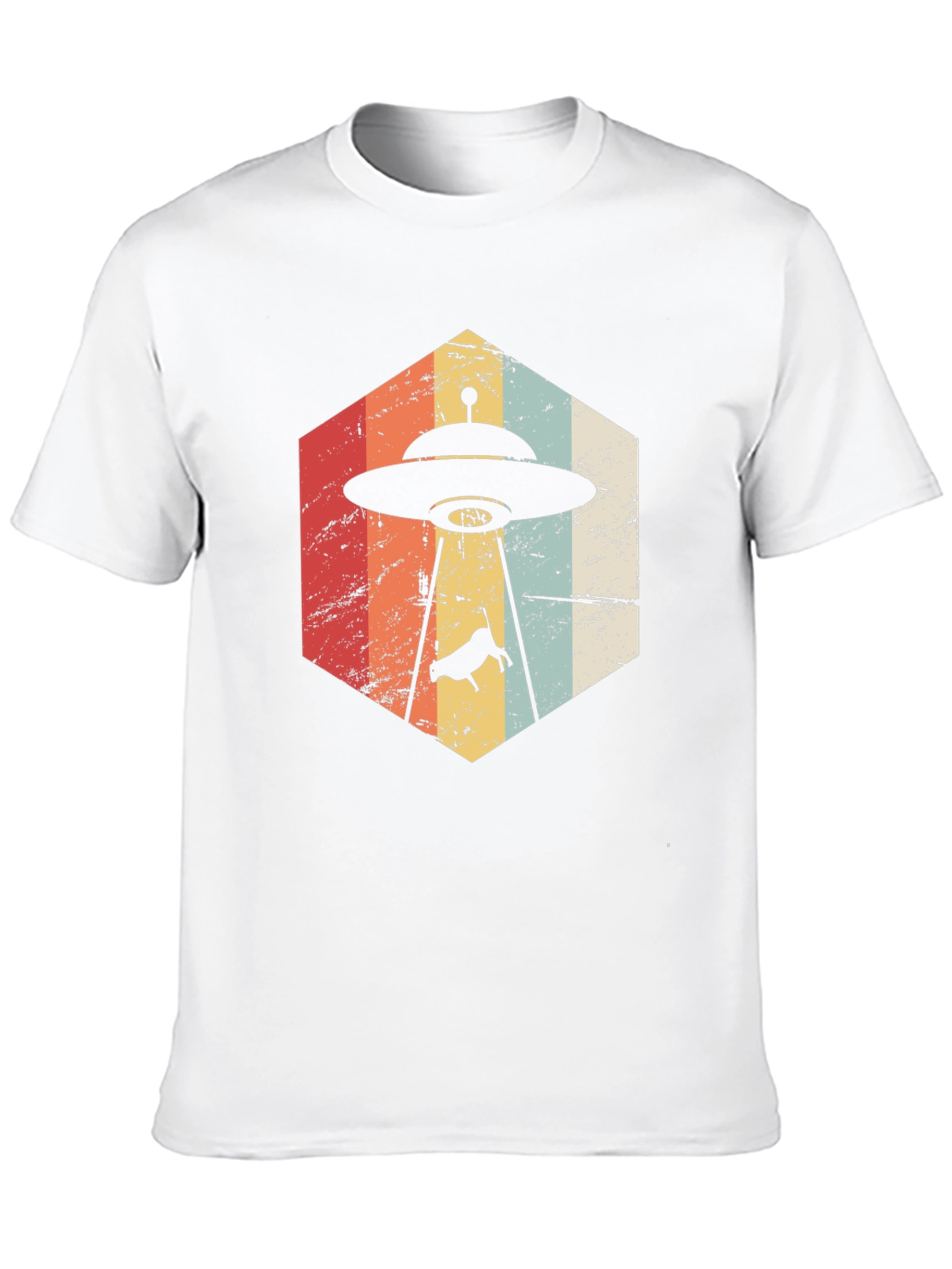 Retro Alien Abduction T-Shirt