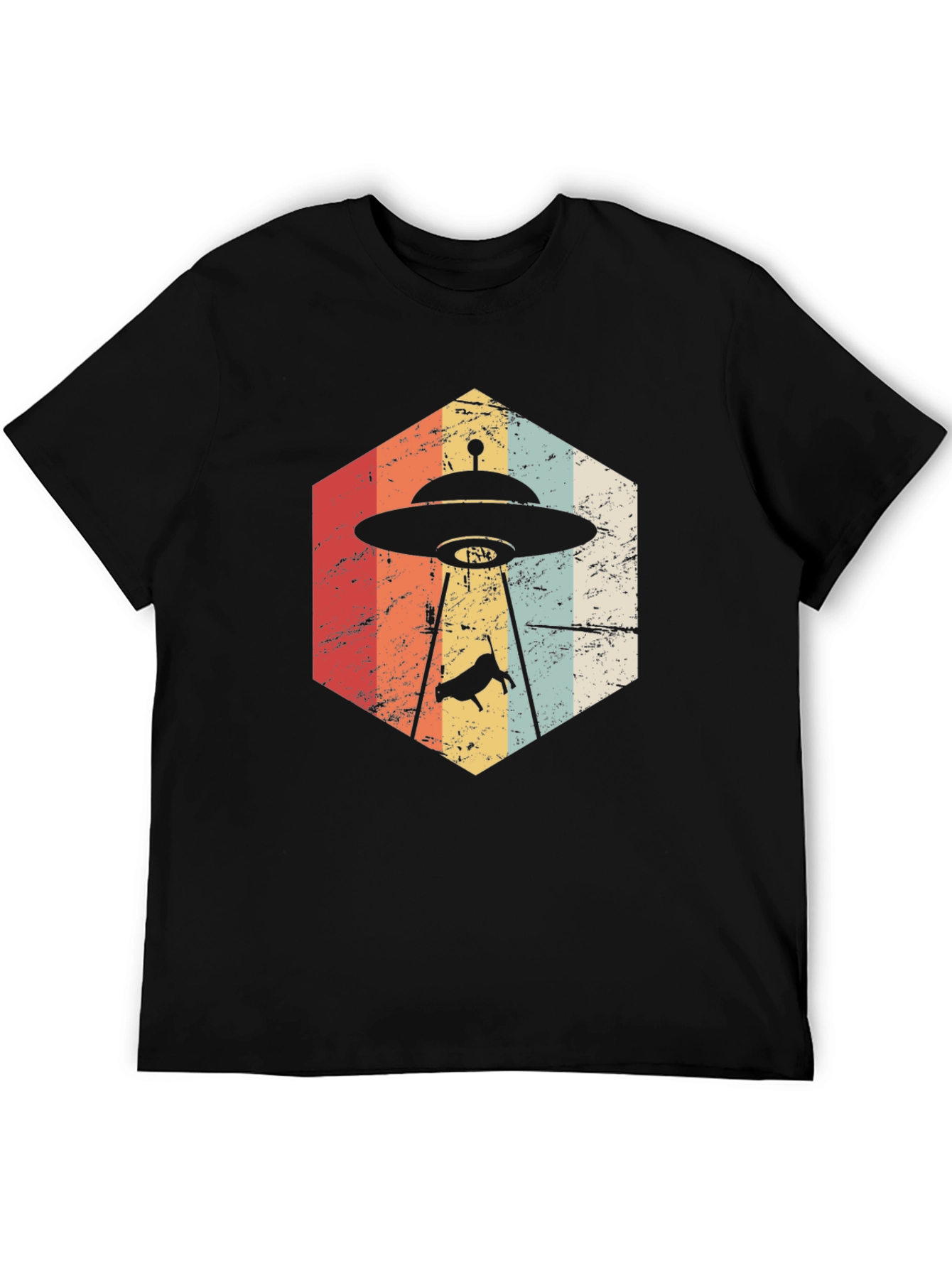 Retro Alien Abduction T-Shirt