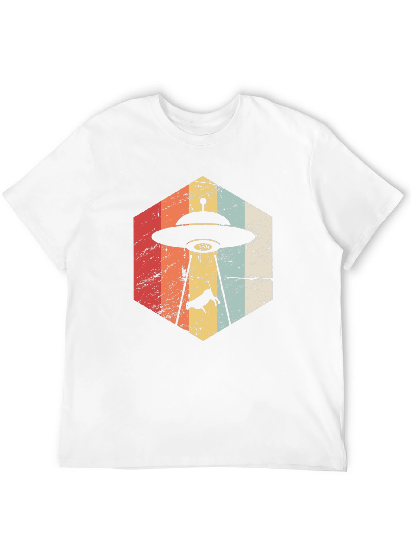 Retro Alien Abduction T-Shirt