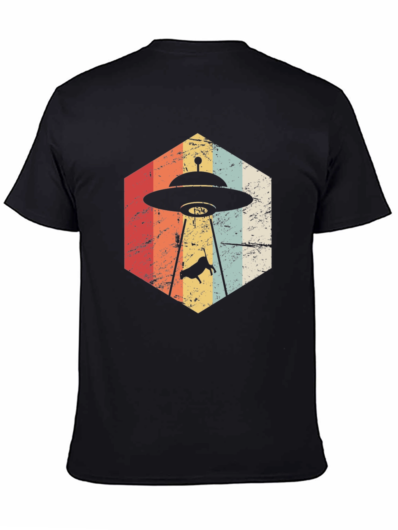 Retro Alien Abduction T-Shirt