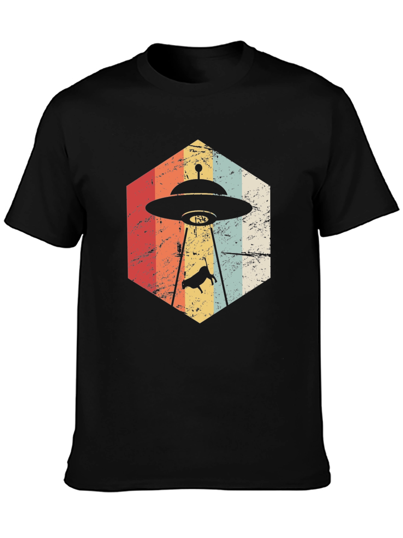 Retro Alien Abduction T-Shirt