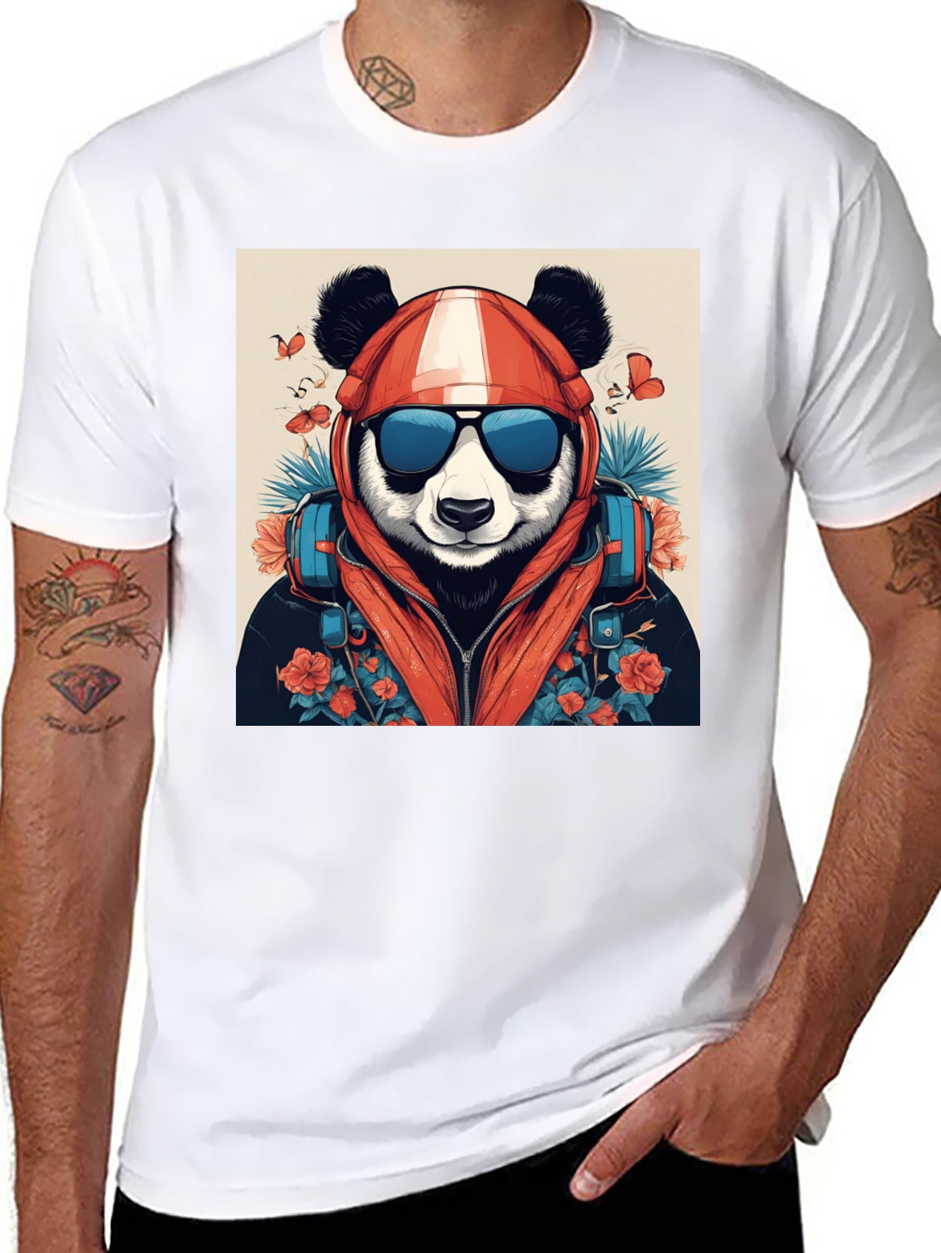 Cool Panda Graphic Tee - Unique Style