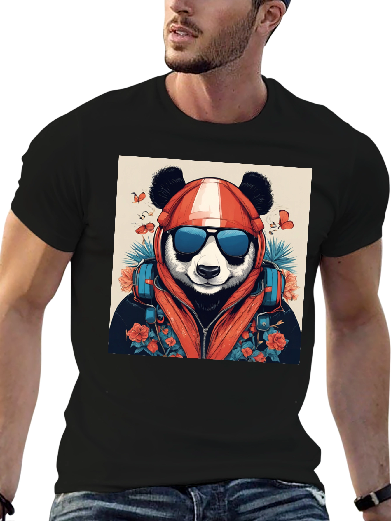 Cool Panda Graphic Tee - Unique Style
