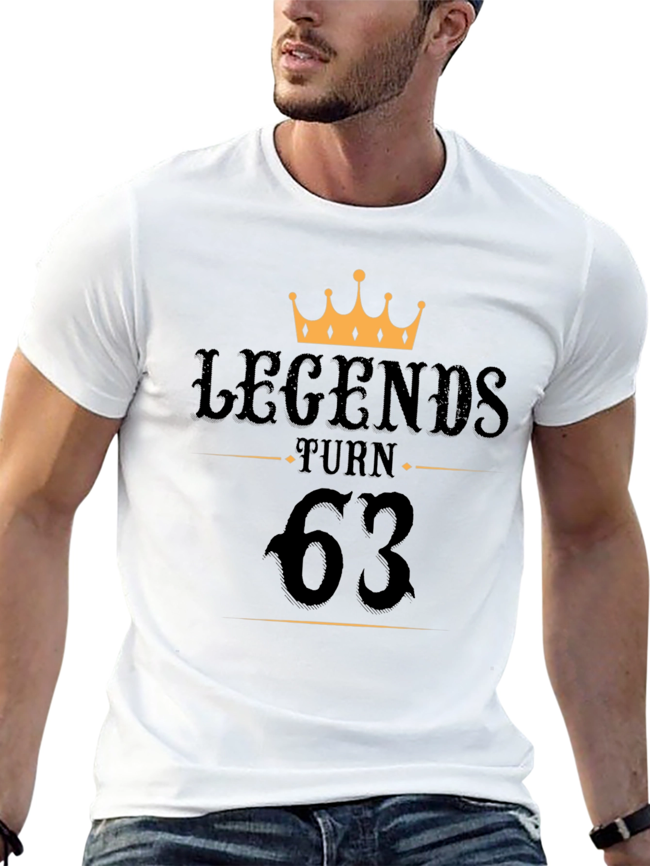 Legends Turn 63 T-Shirt Birthday Gift