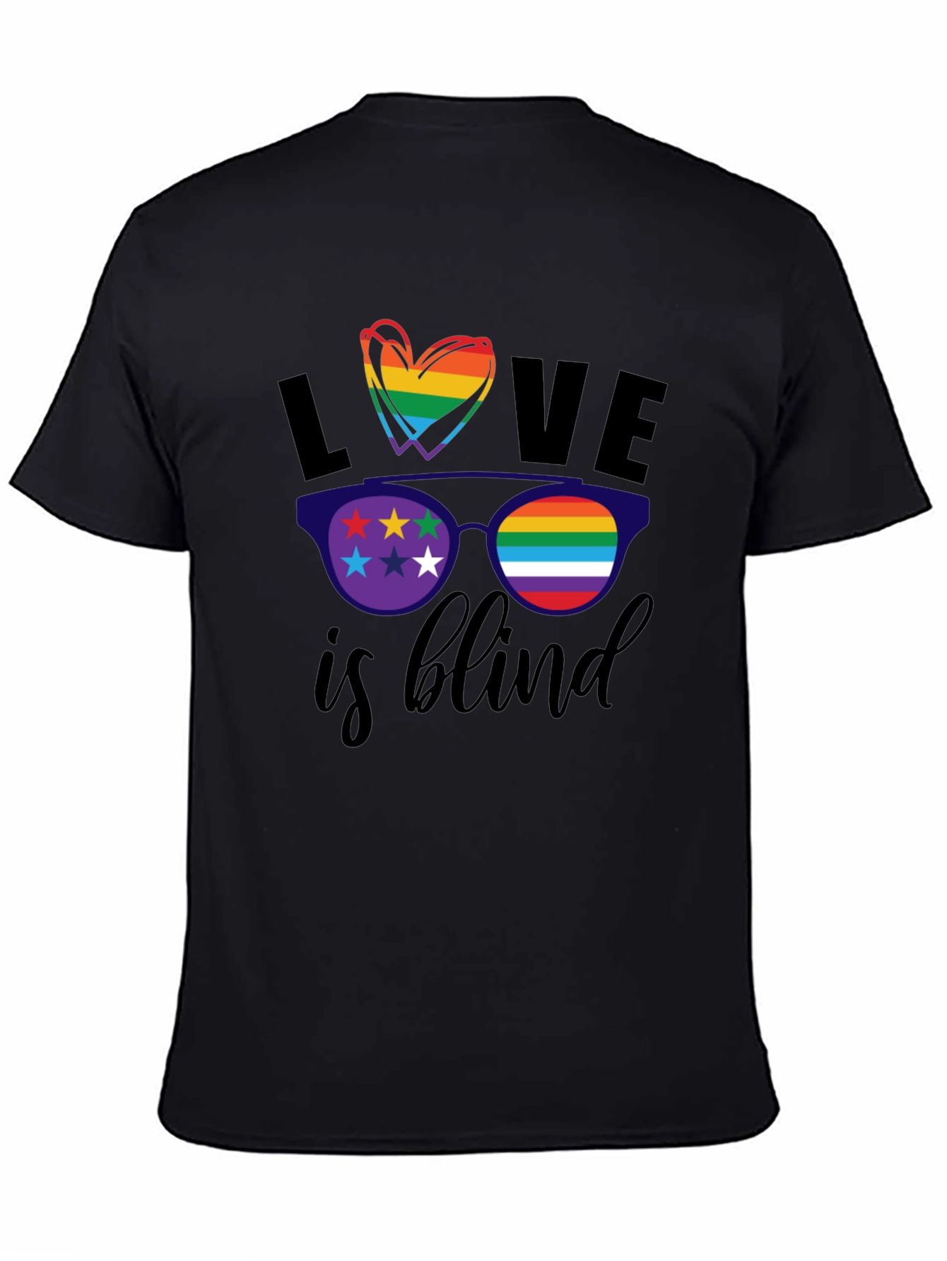 Love Is Blind LGBT Pride T-Shirt