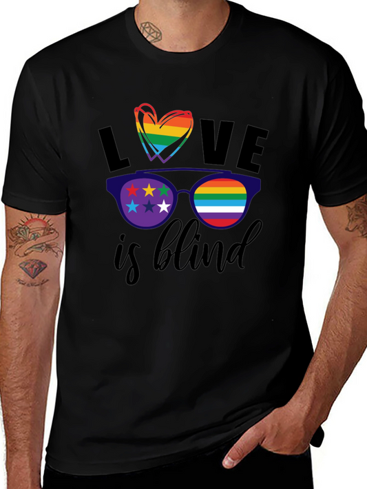 Love Is Blind LGBT Pride T-Shirt