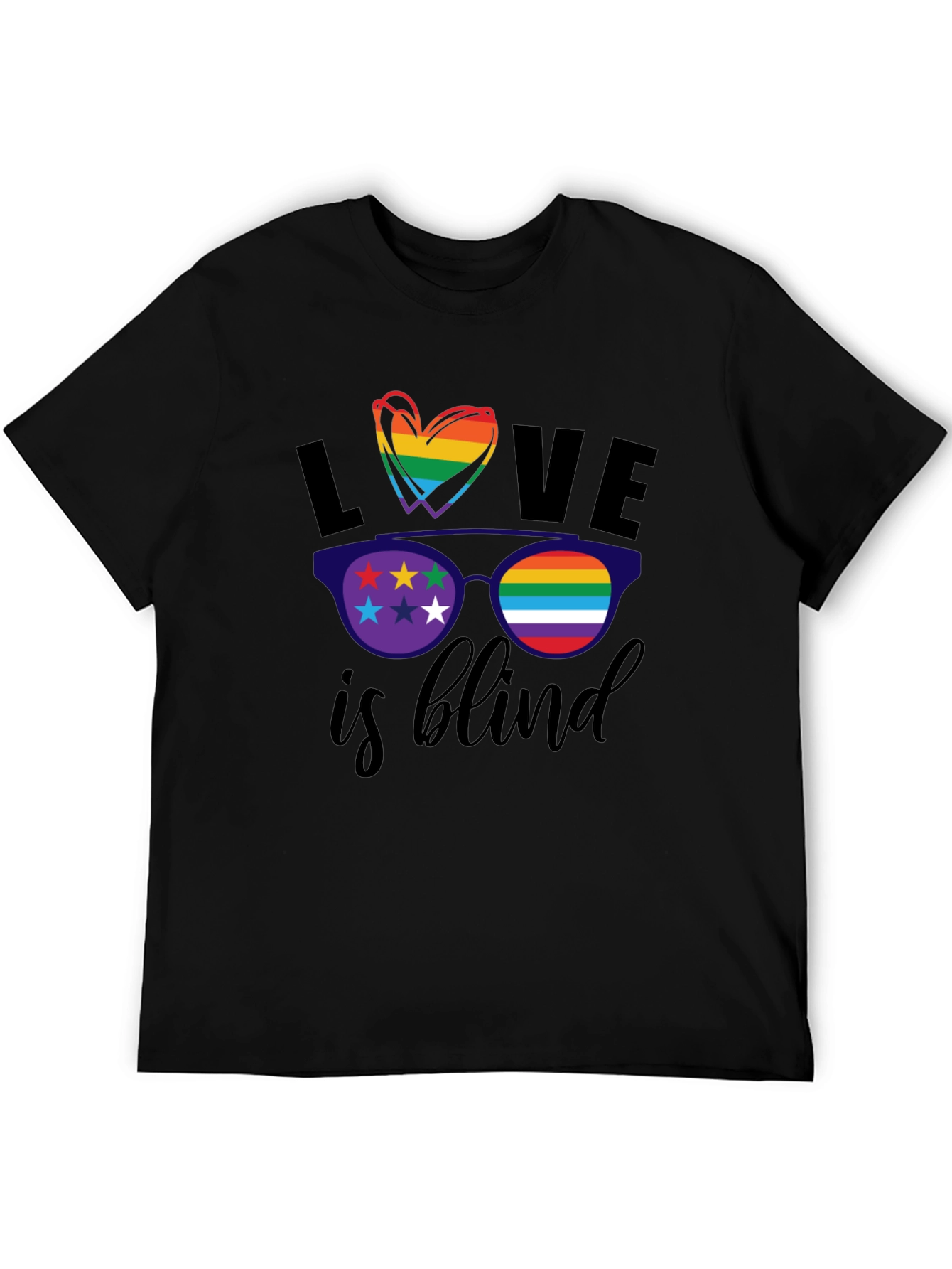 Love Is Blind LGBT Pride T-Shirt