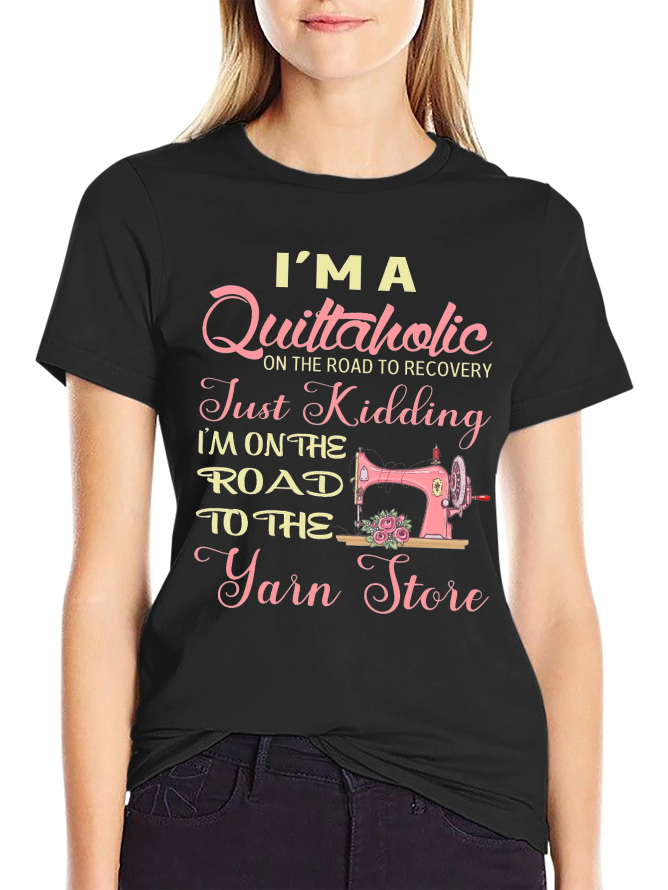 Quittaholic Yarn Store T-Shirt
