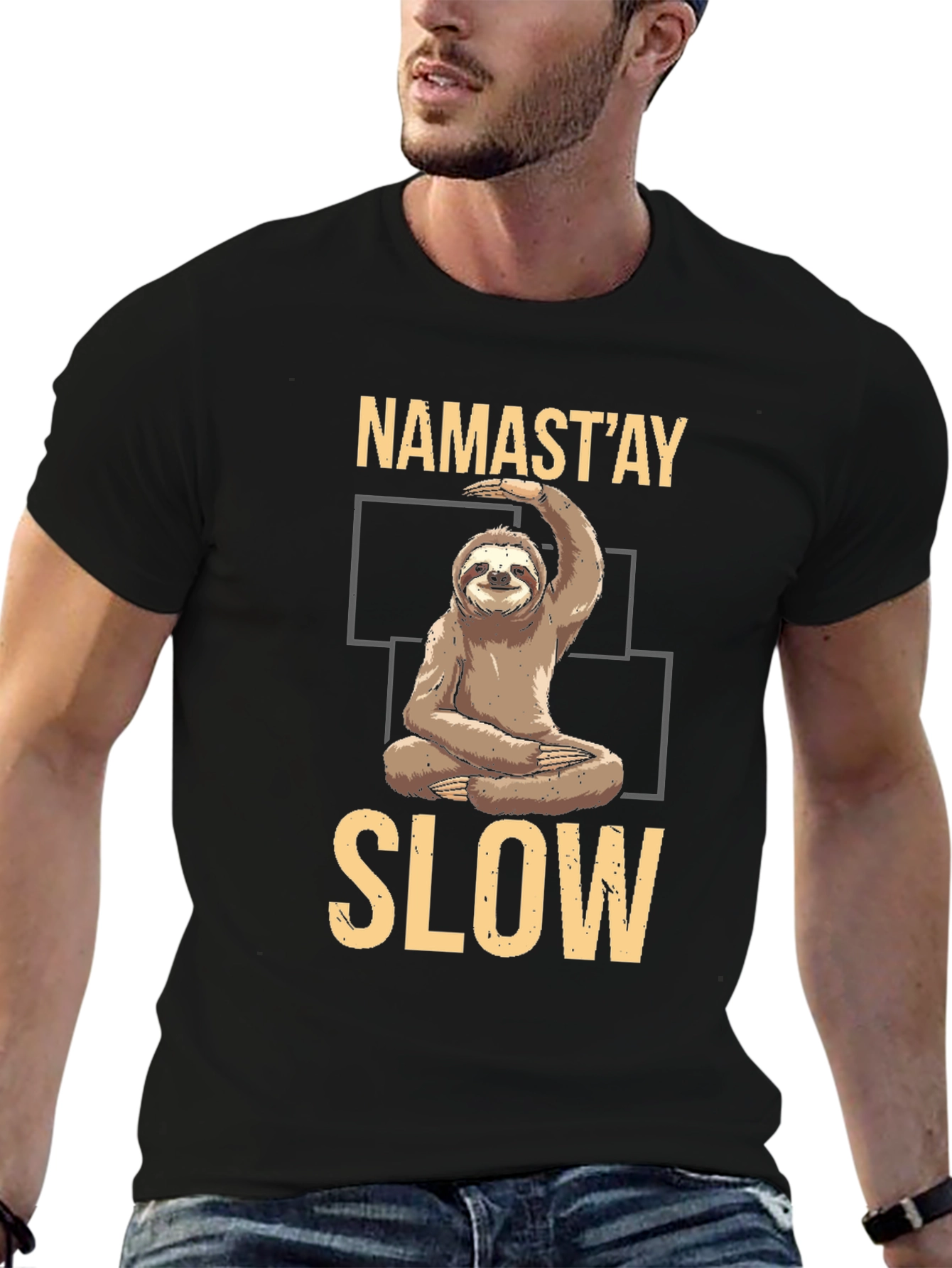 Namastay Slow Sloth Yoga T-Shirt