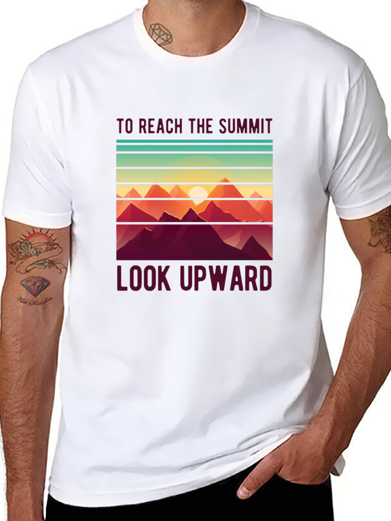 Reach the Summit Graphic Tee - Adventure Awaits!