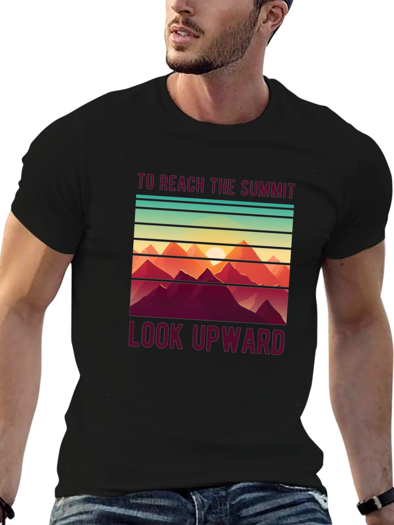 Reach the Summit Graphic Tee - Adventure Awaits!