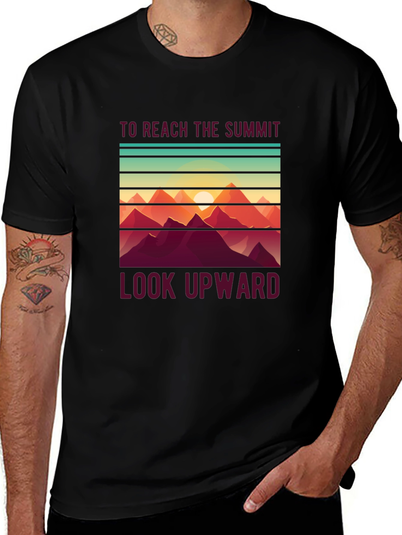 Reach the Summit Graphic Tee - Adventure Awaits!