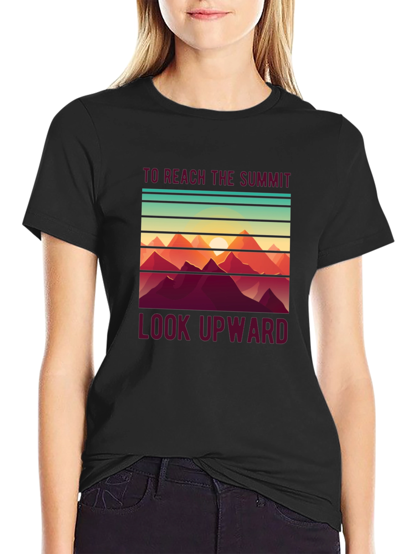 Reach the Summit Graphic Tee - Adventure Awaits!