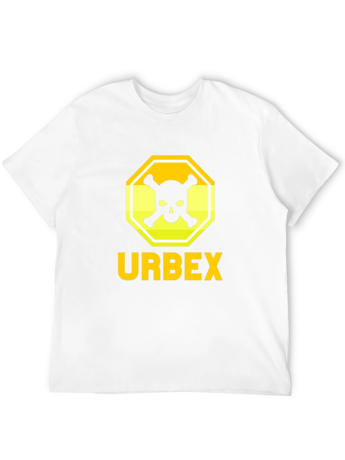 Urbex Skull & Crossbones Graphic Tee - Black