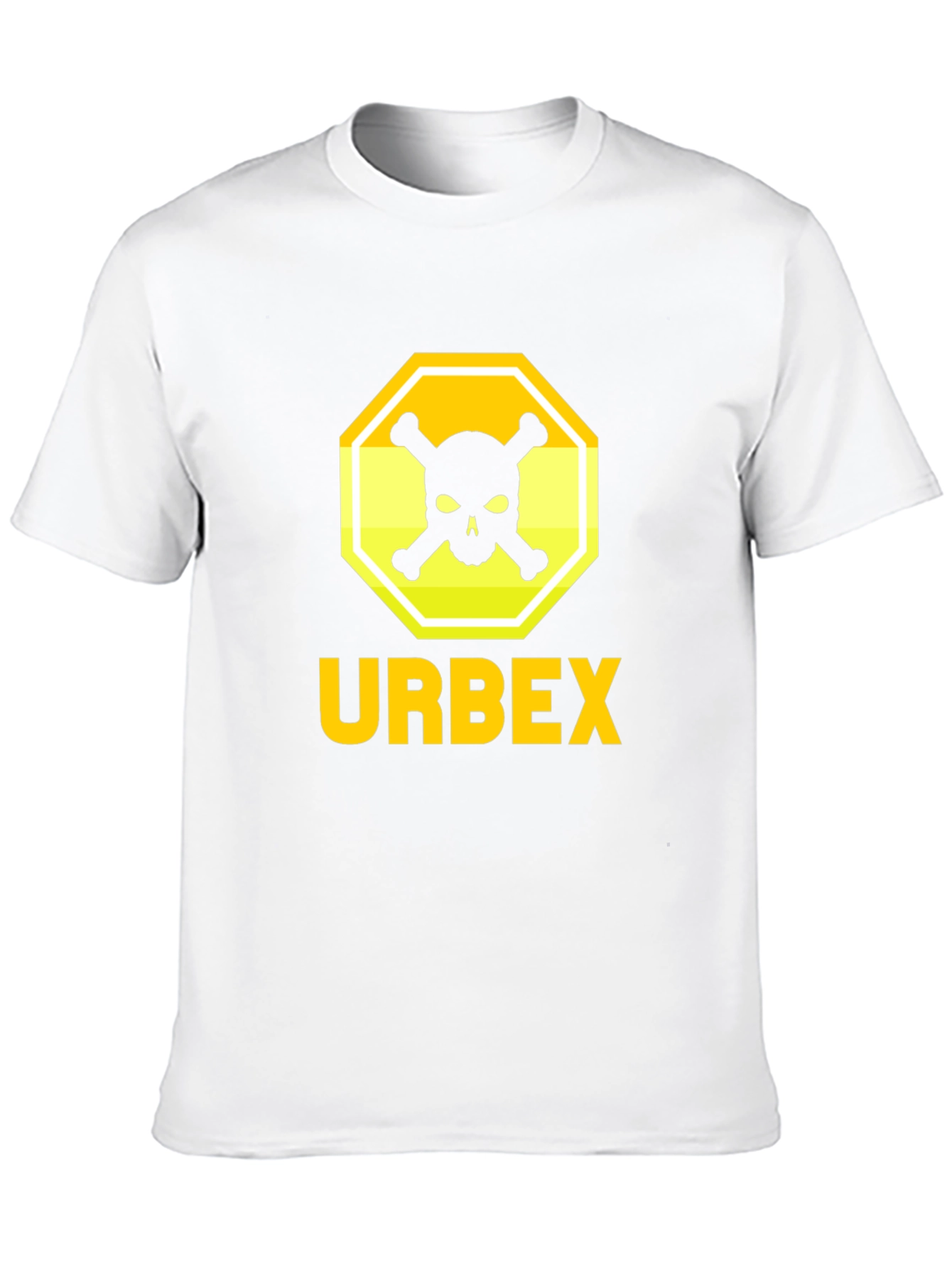 Urbex Skull & Crossbones Graphic Tee - Black