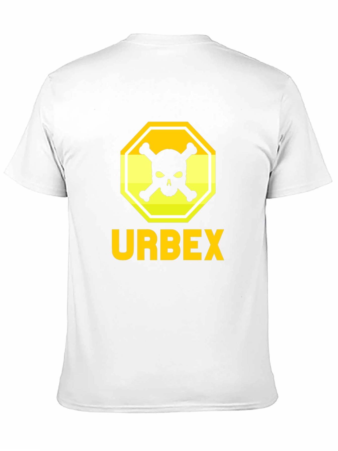 Urbex Skull & Crossbones Graphic Tee - Black