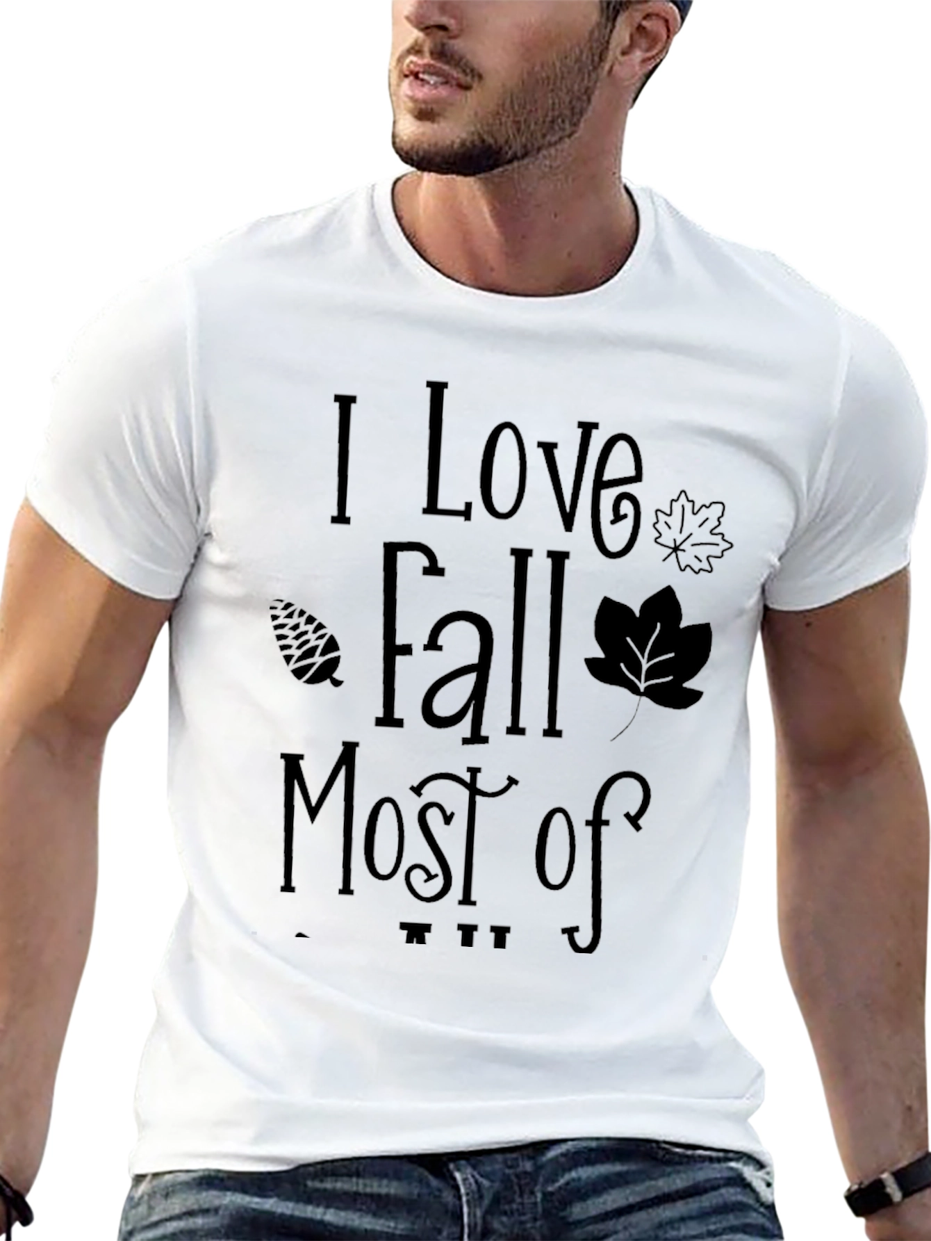 I Love Fall Most of All T-Shirt