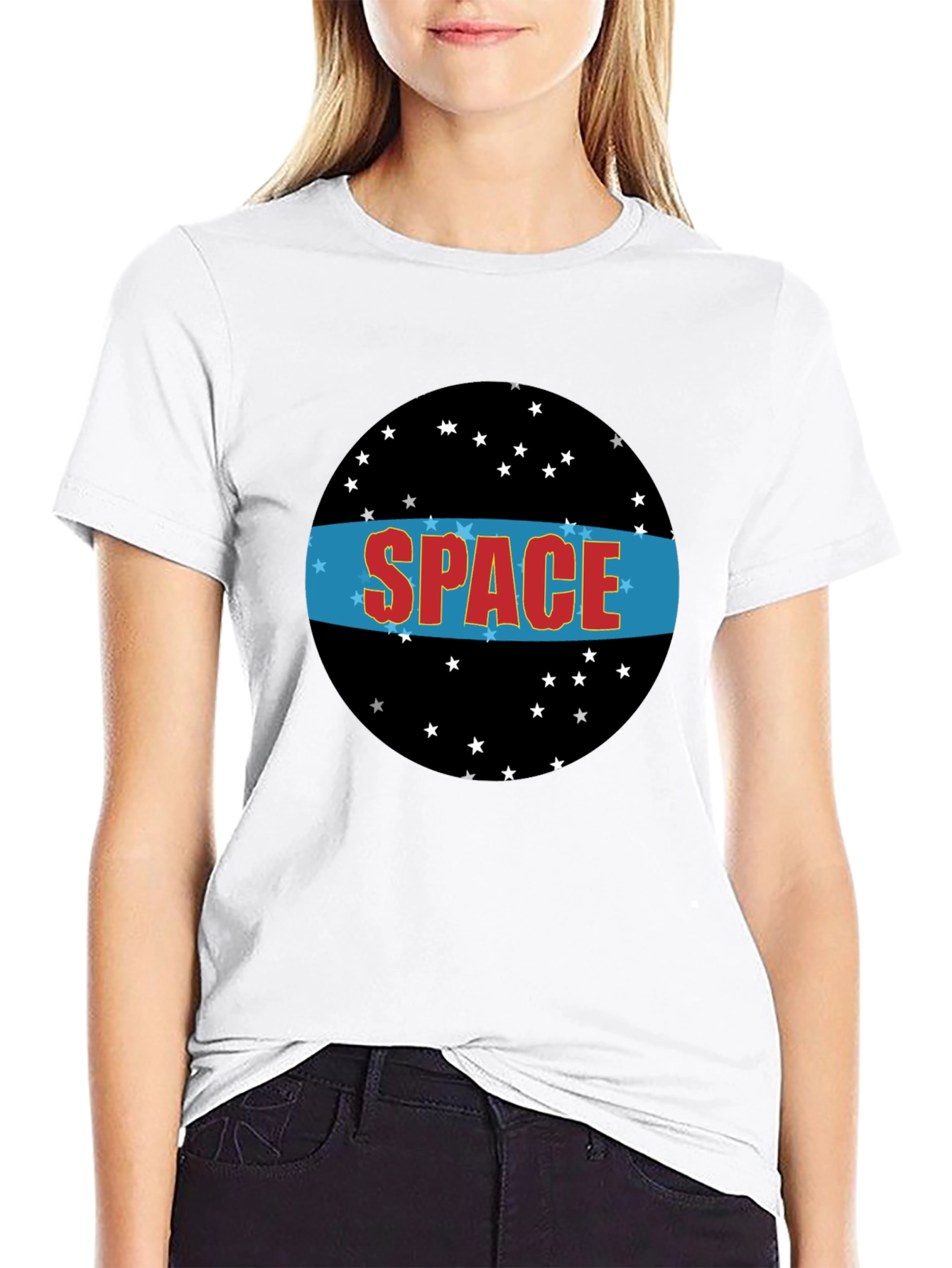 Space T-Shirt - Starry Design