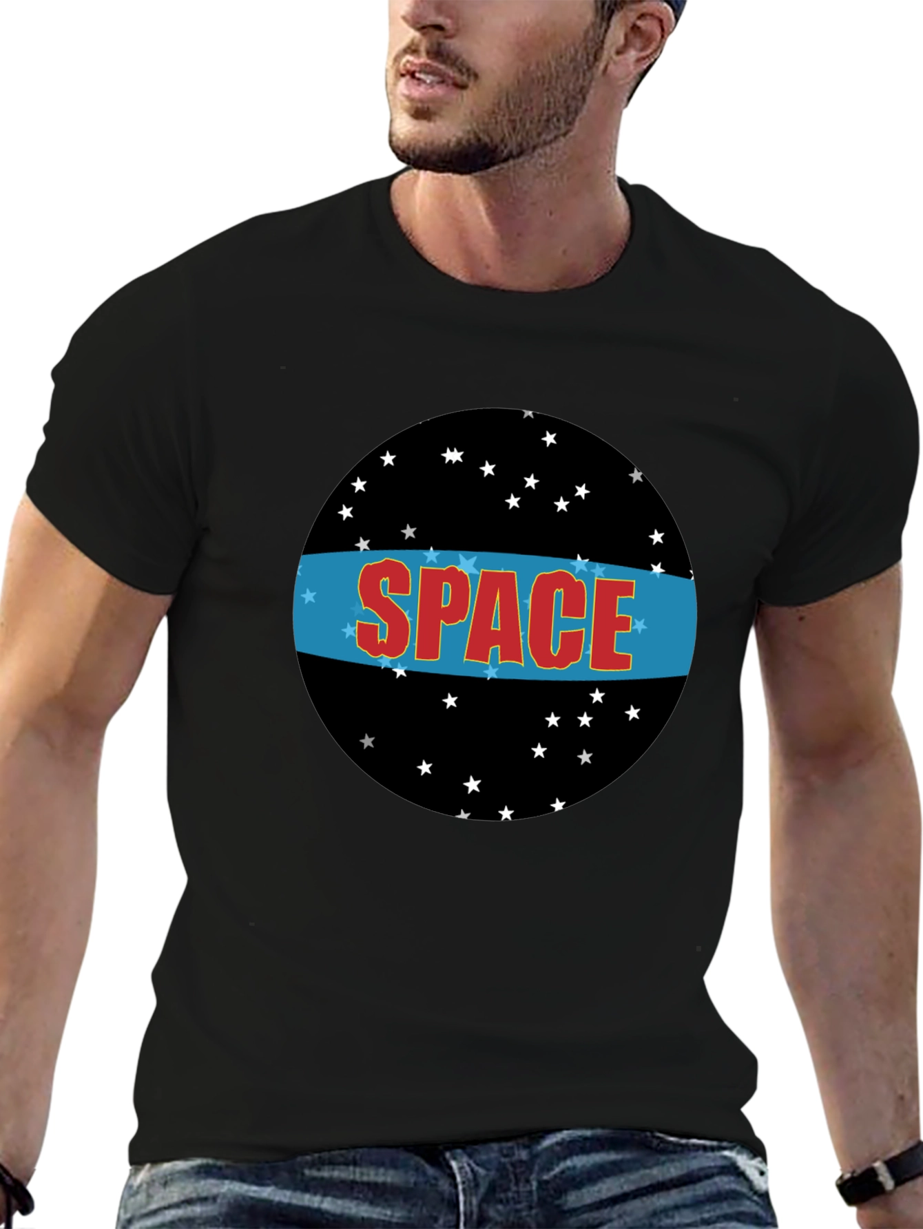 Space T-Shirt - Starry Design
