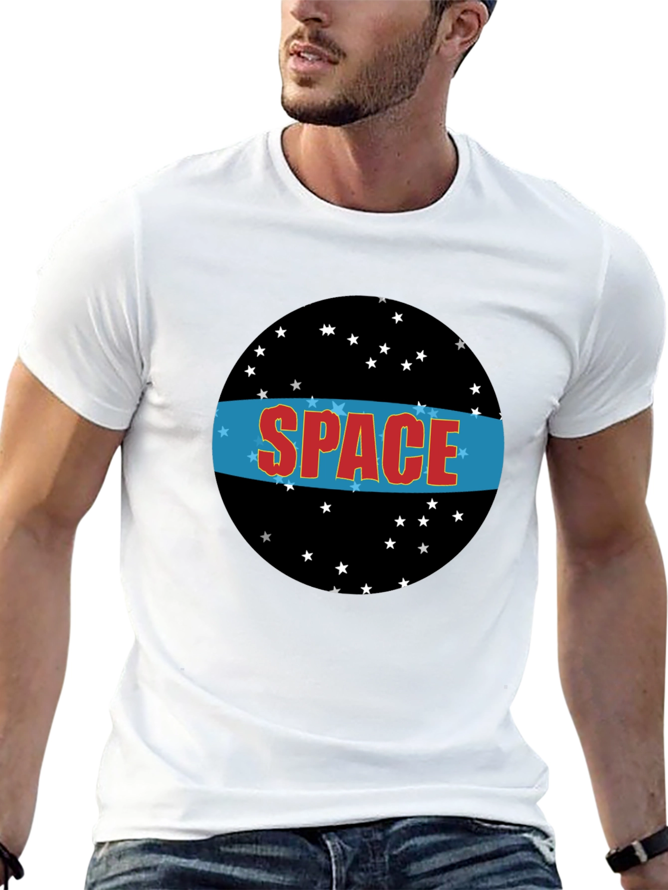 Space T-Shirt - Starry Design