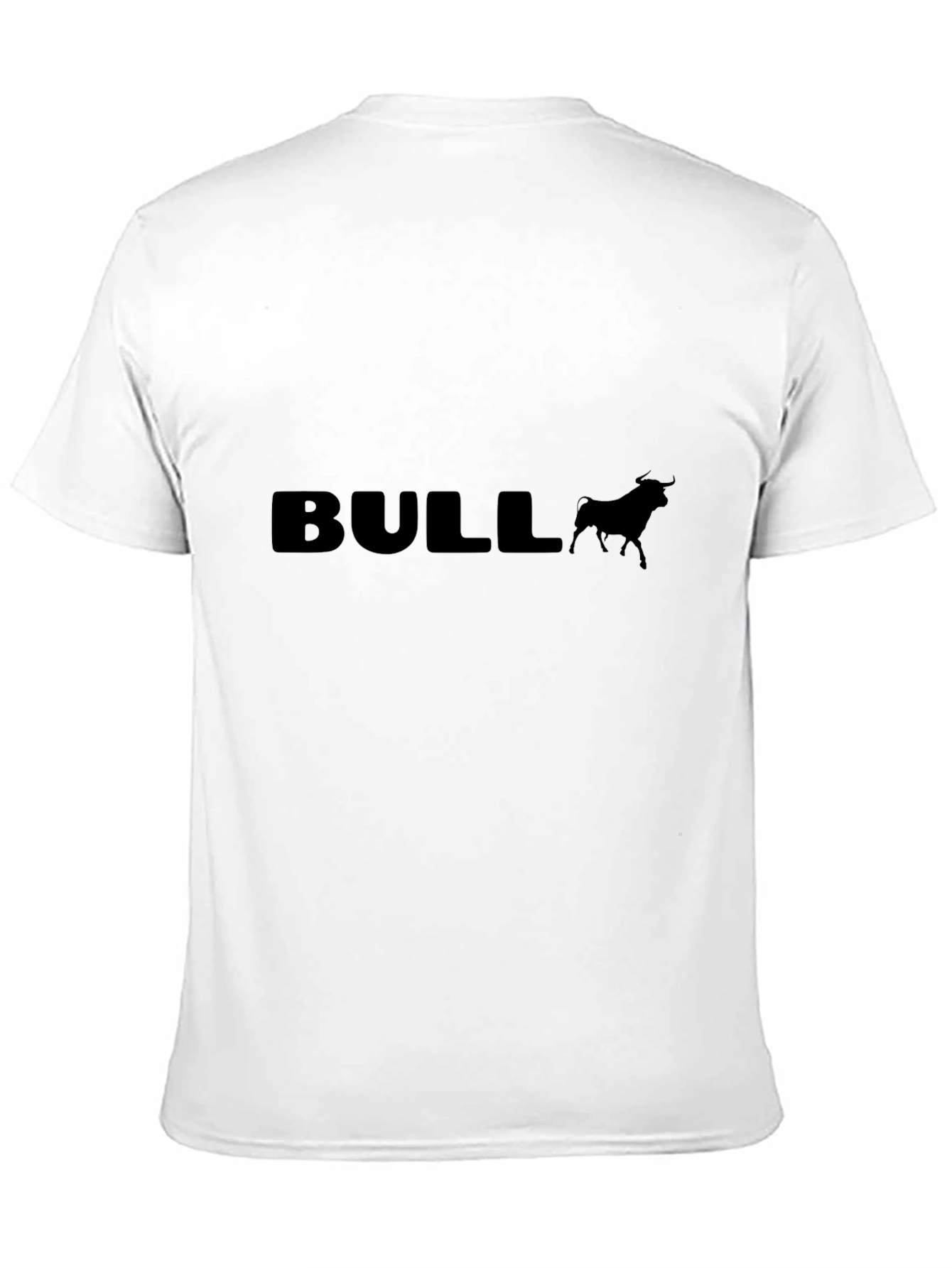 Bold Bull Graphic Tee - Black