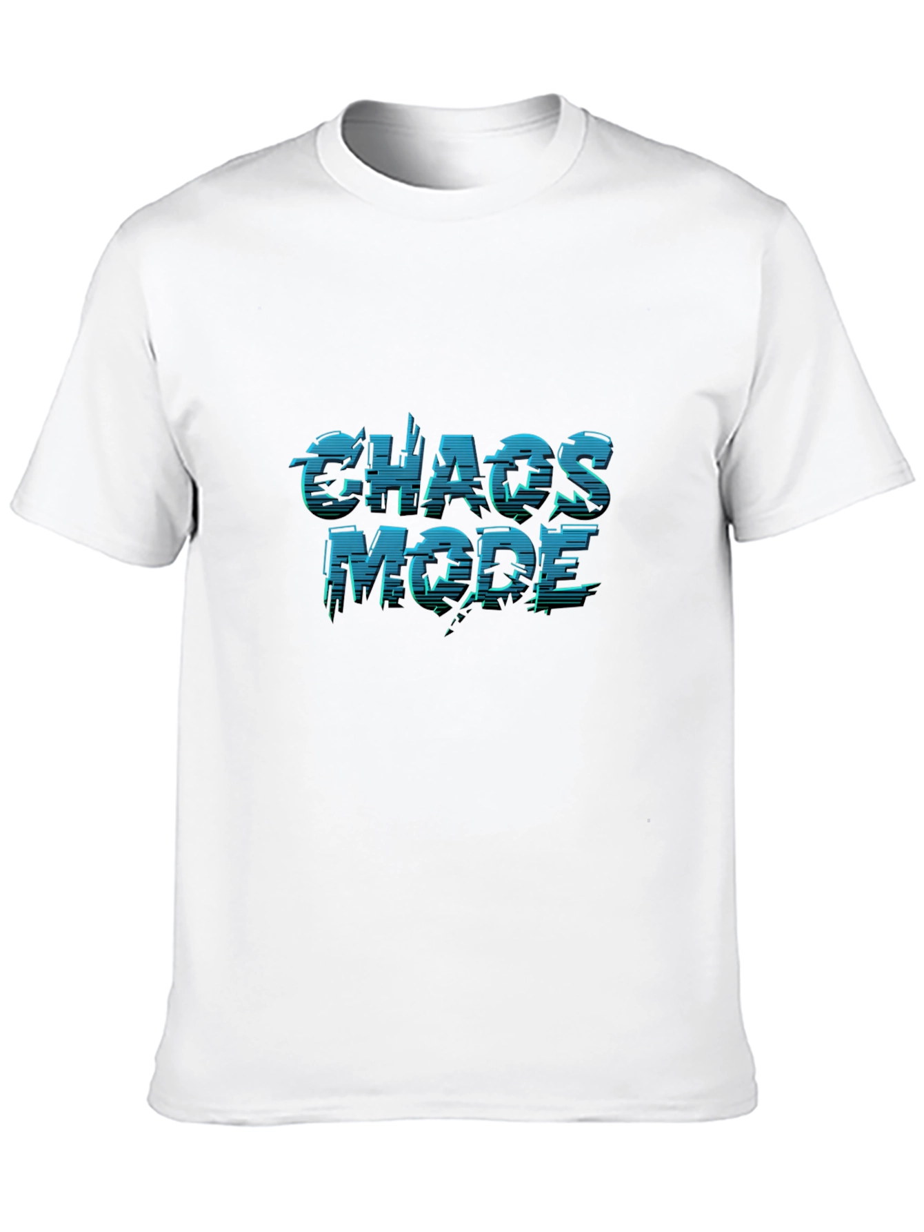 Chaos Mode Black T-Shirt - Gamer Style