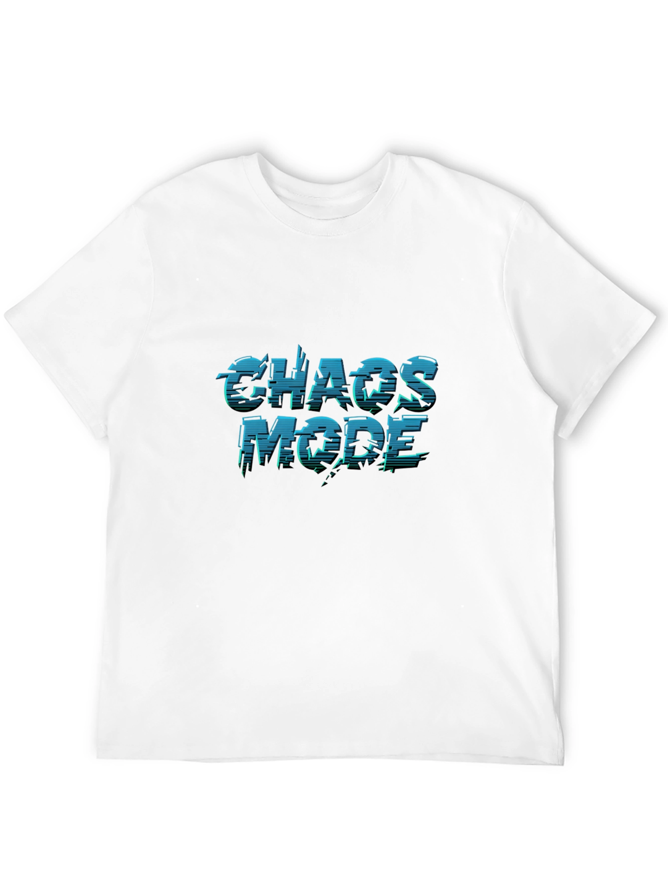 Chaos Mode Black T-Shirt - Gamer Style