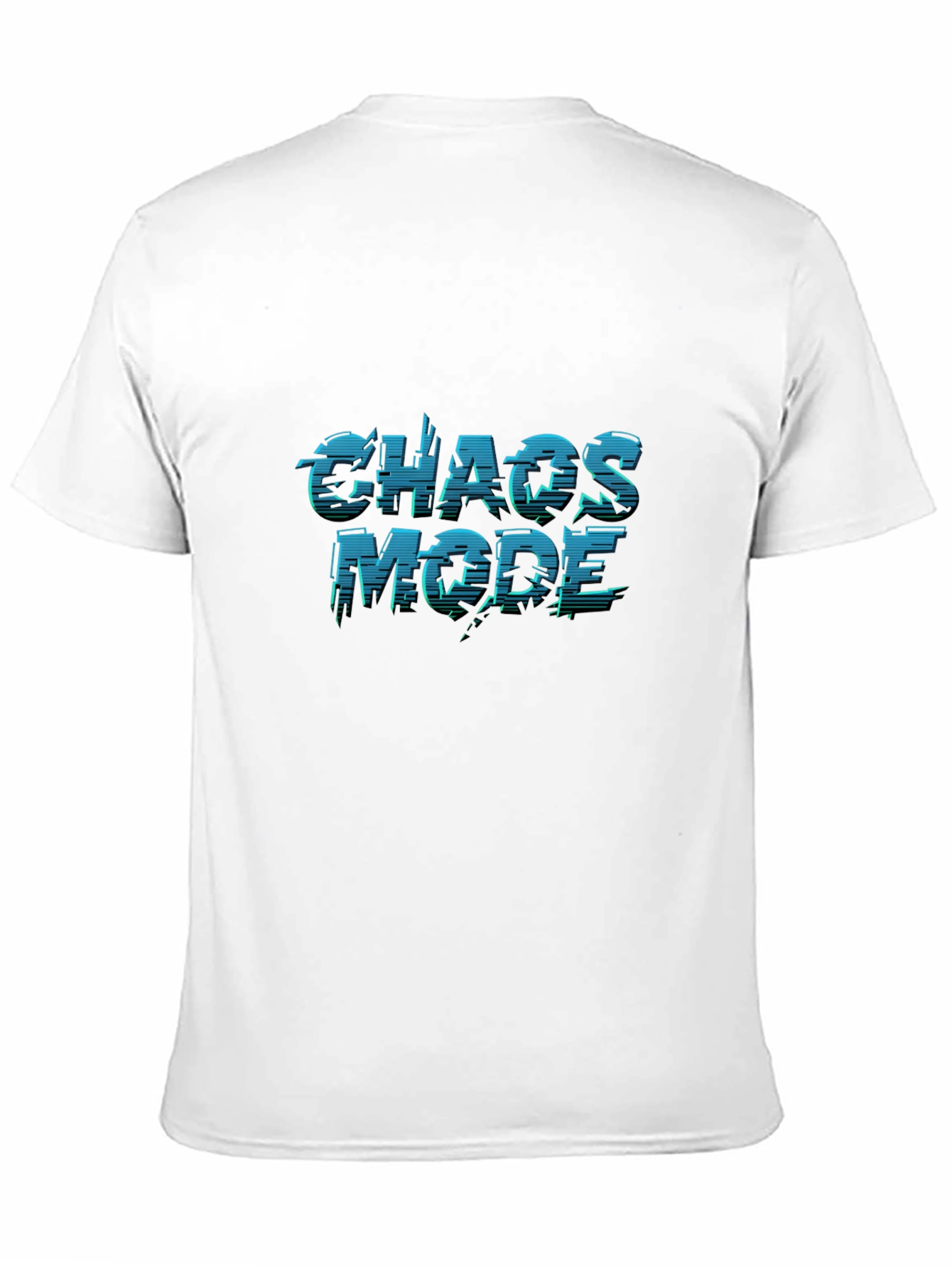 Chaos Mode Black T-Shirt - Gamer Style