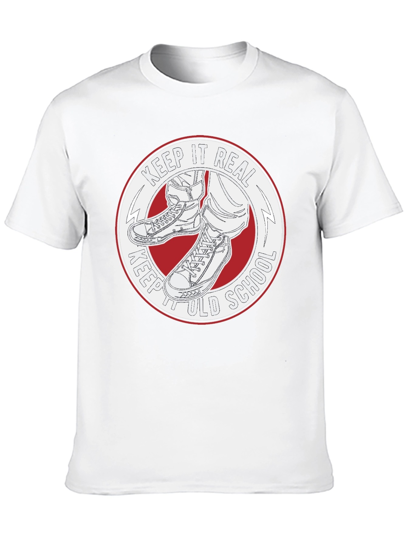 Keep It Real Old School Graphic Tee