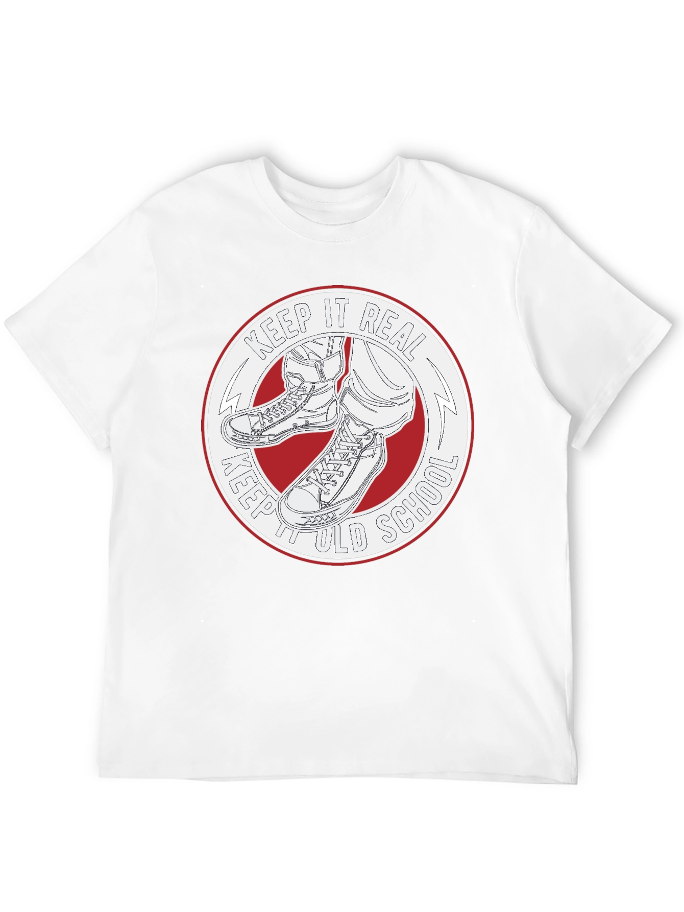 Keep It Real Old School Graphic Tee