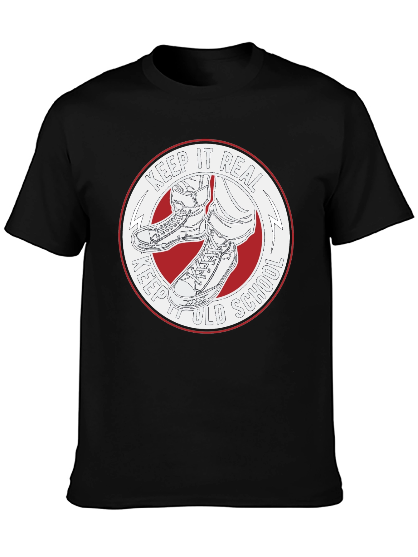 Keep It Real Old School Graphic Tee
