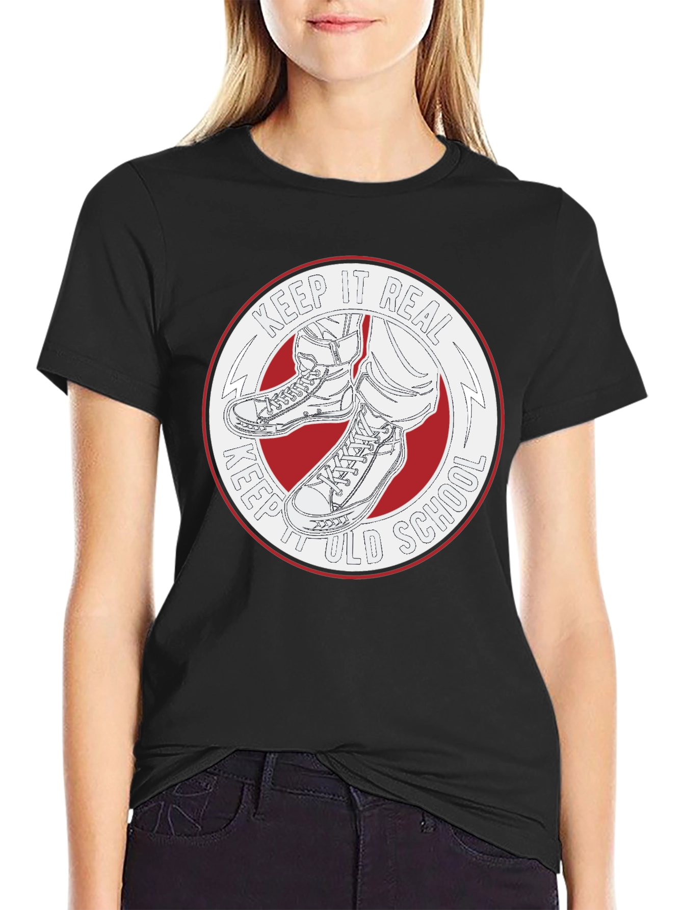 Keep It Real Old School Graphic Tee