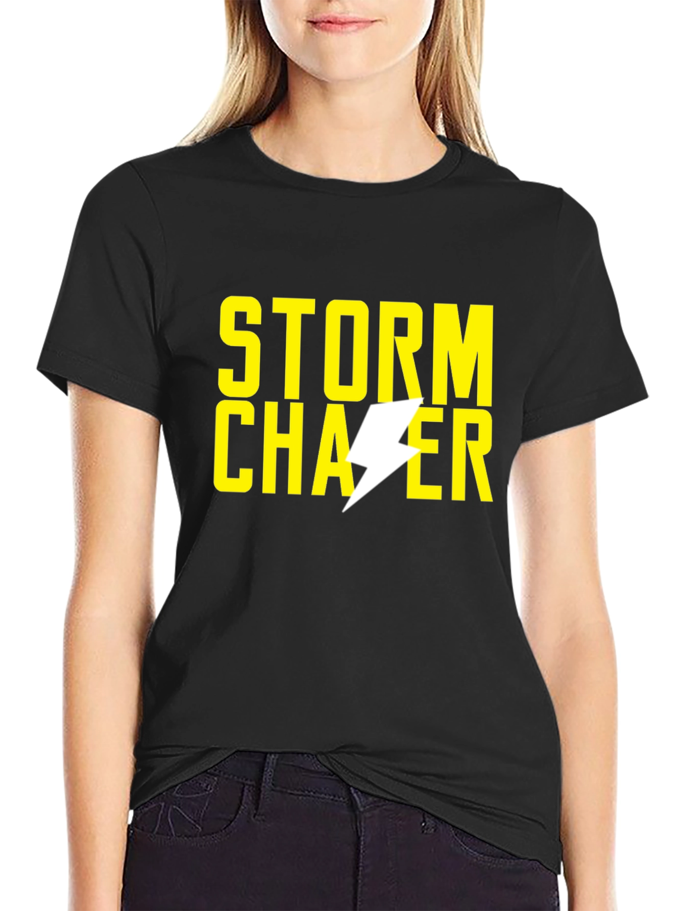 Storm Chaser Graphic T-Shirt - Black