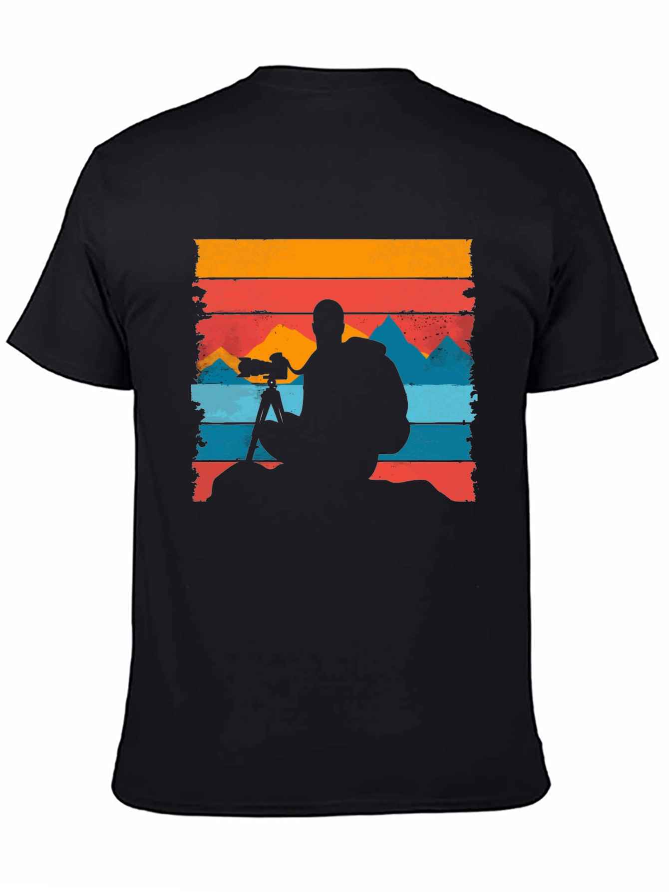 Photographer Silhouette Graphic Tee - Adventure Ready