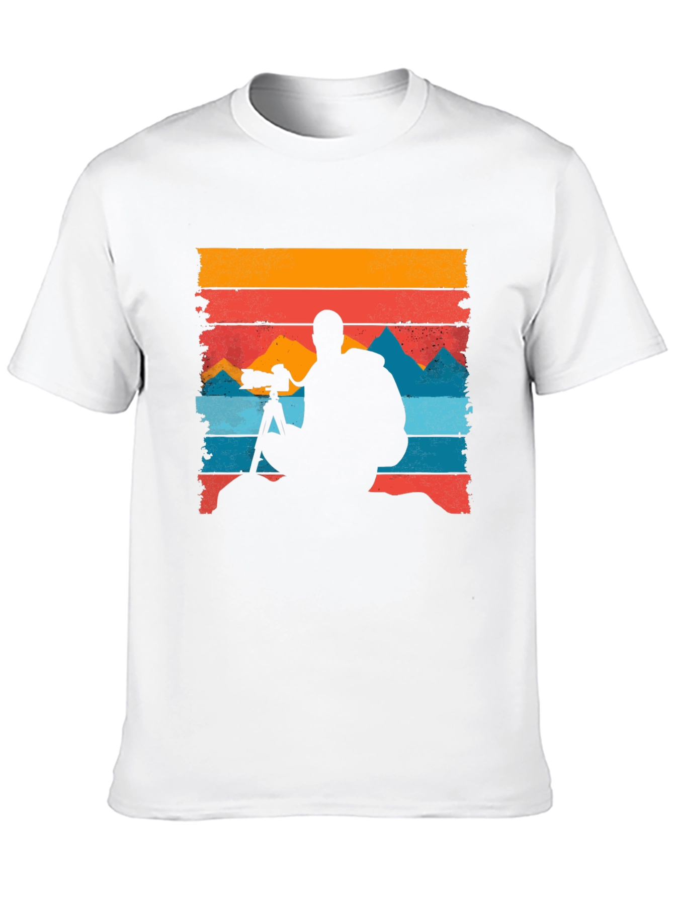 Photographer Silhouette Graphic Tee - Adventure Ready