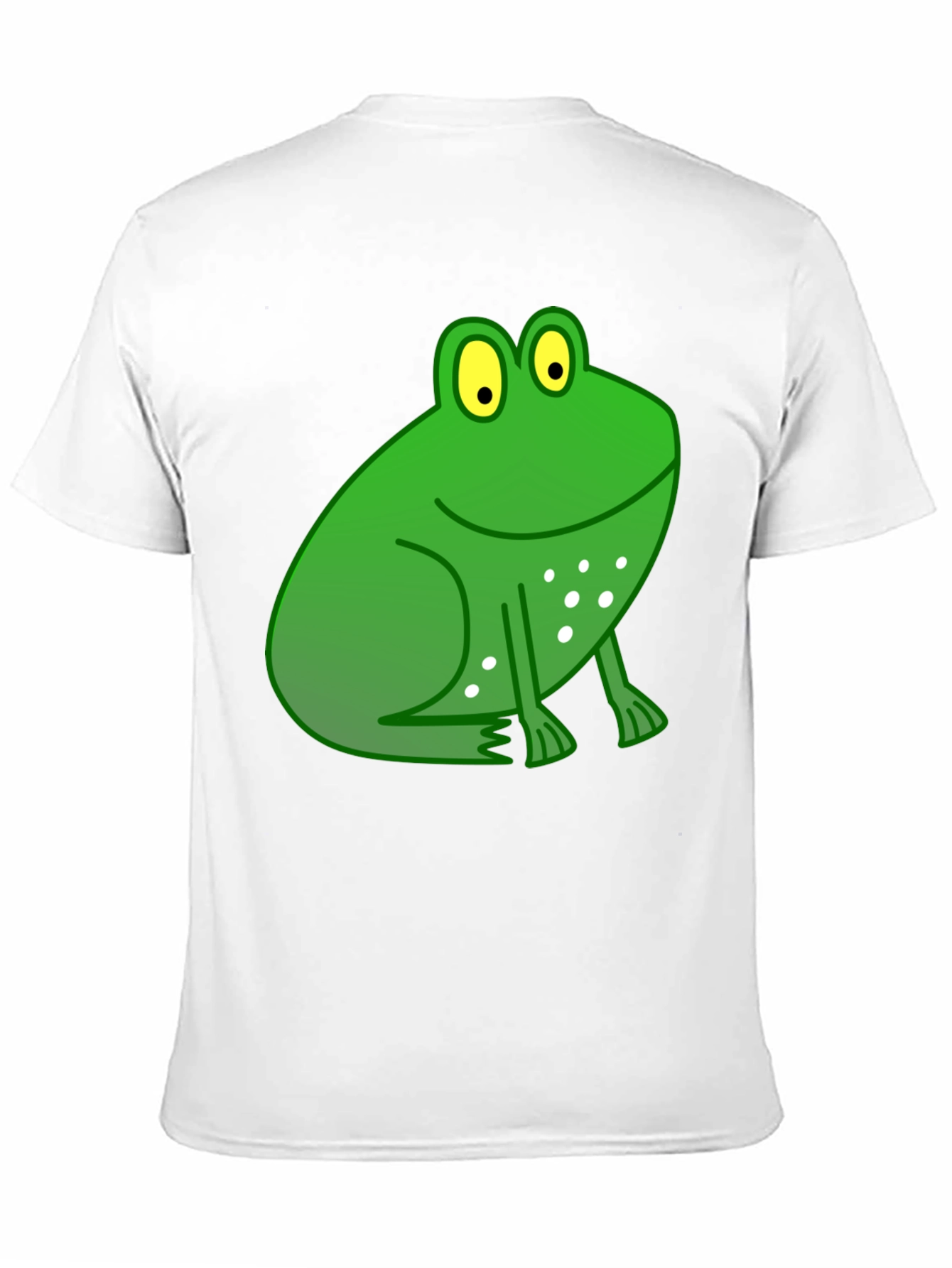 Funny Frog Graphic Black T-Shirt